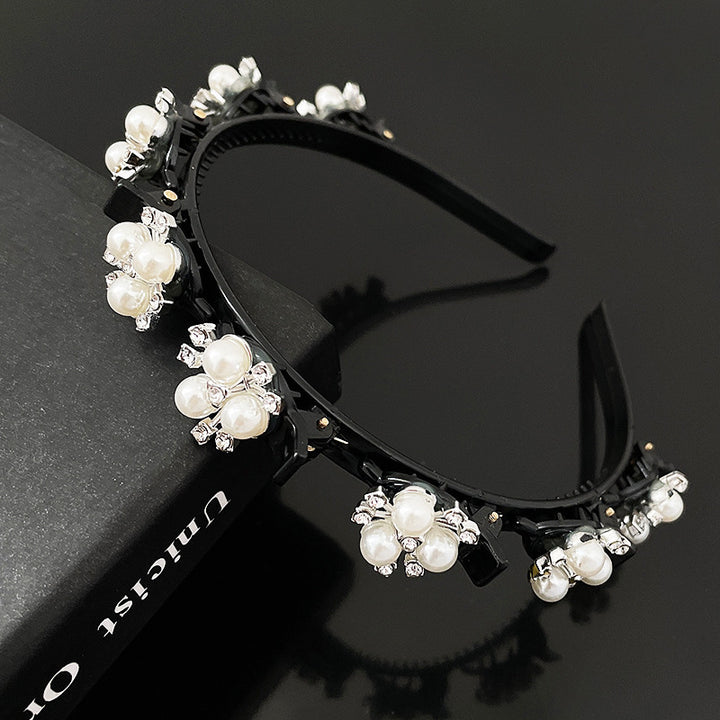 Lazy Braided Hair Clip Headband