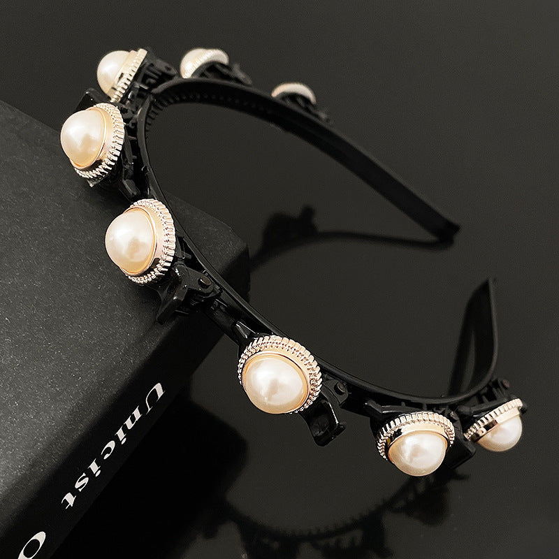 Lazy Braided Hair Clip Headband