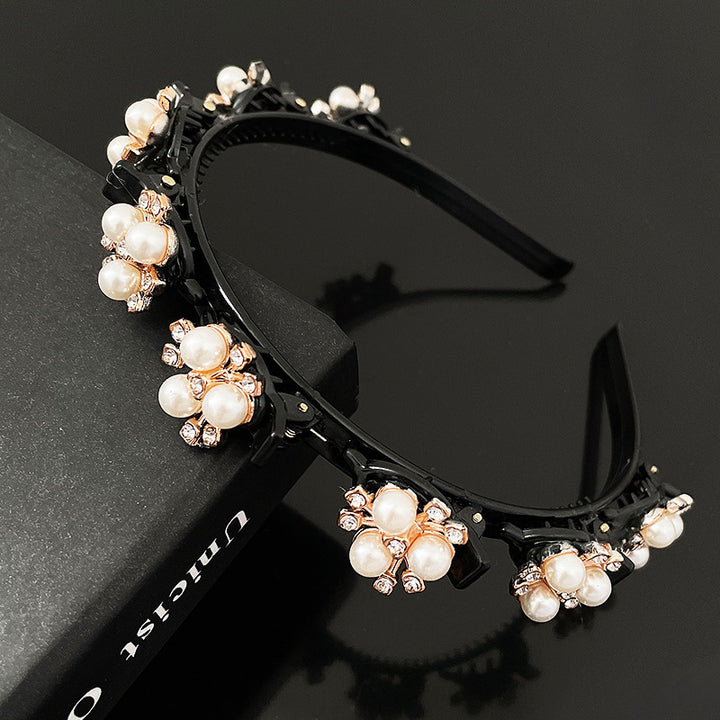 Lazy Braided Hair Clip Headband