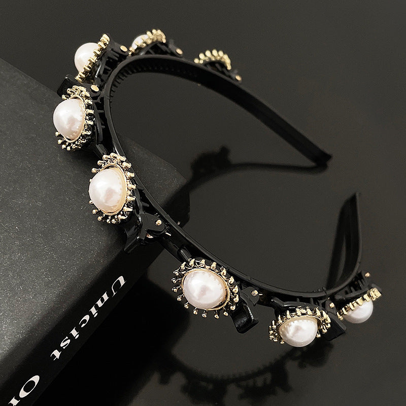 Lazy Braided Hair Clip Headband