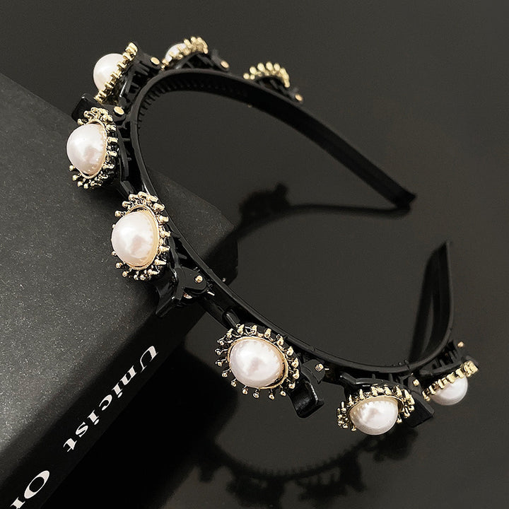 Lazy Braided Hair Clip Headband