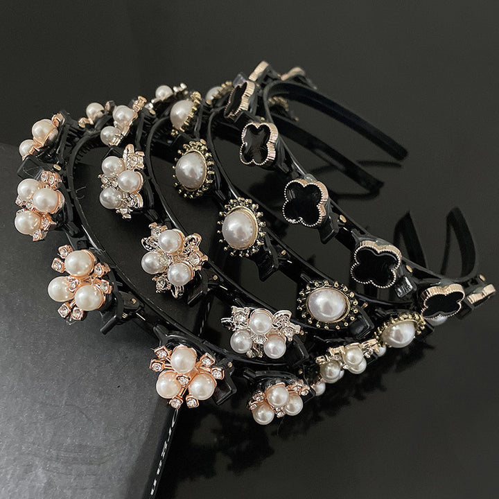 Lazy Braided Hair Clip Headband