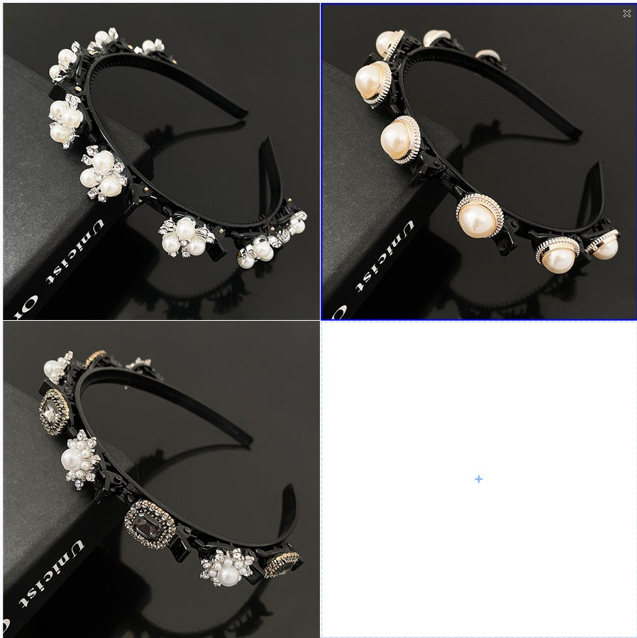 Lazy Braided Hair Clip Headband