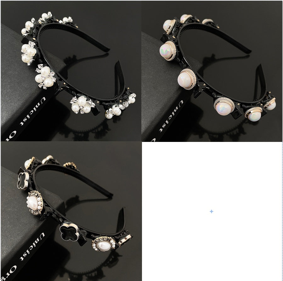 Lazy Braided Hair Clip Headband