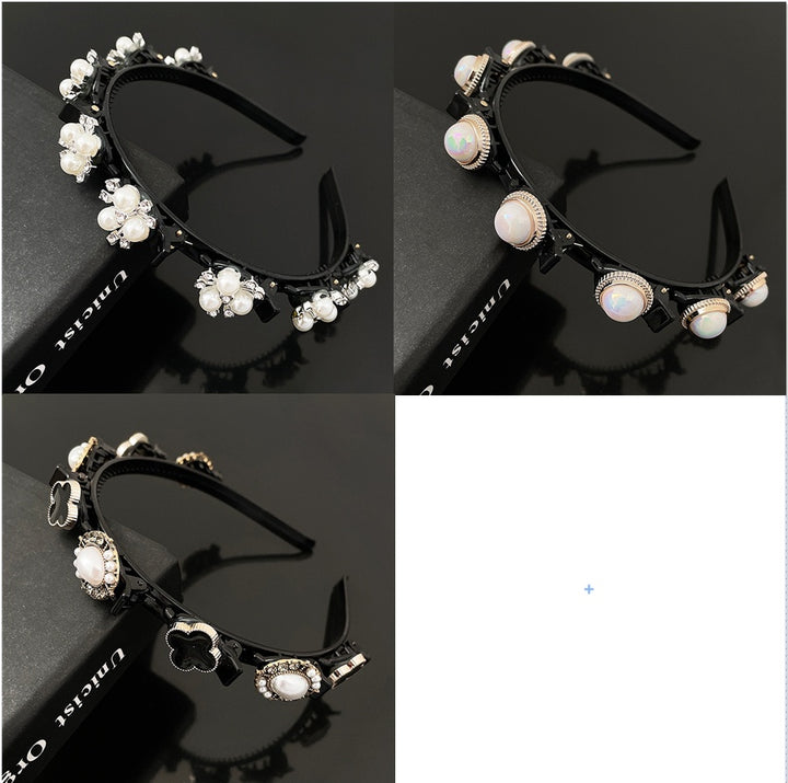 Lazy Braided Hair Clip Headband