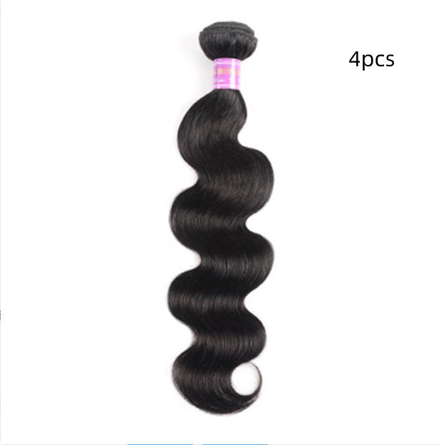Body wave Brazilian hair curtain