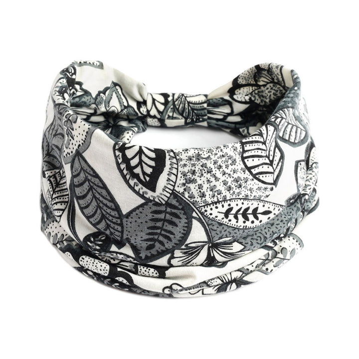 Bohemian Cashew Yoga Sports Headband Antiperspirant Absorbent Elastigirl